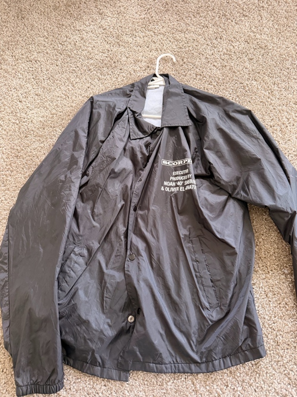 Drake Scorpion Tour 2018 windbreaker